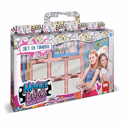 Multiprint Maggie &amp; Bianca, Kit de tampons pour enfants, 3 an(s), Non toxique, Multicolore