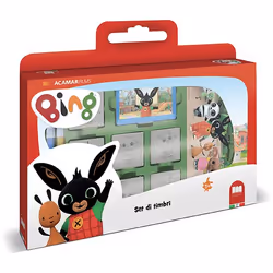 Multiprint Bing, Kit de tampons pour enfants, 3 an(s), Non toxique, Multicolore, 12 pièce(s)