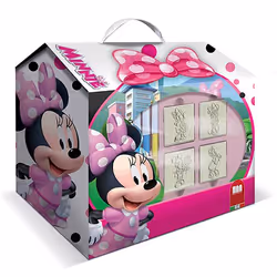 Multiprint Minnie Mouse, Kit de tampons pour enfants, 3 an(s), Non toxique, Multicolore