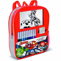 Sac à dos garni - MULTIPRINT - 24873 - 4 tampons Avengers