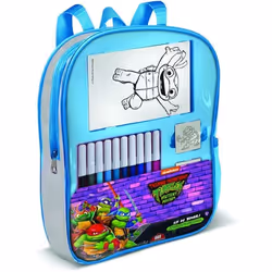 Sac à dos garni - MULTIPRINT - 24884 - 4 tampons Tortues Ninja