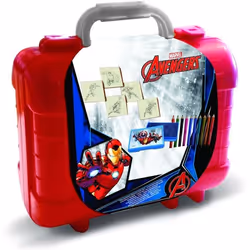 Travel Set - MULTIPRINT - 42153 - 5 tampons Ironman 10 crayons