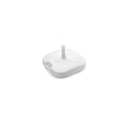 Gerimport - Pied De Parasol 16 l Couleur: Blanc 44x44x12cm Ipae Progarden