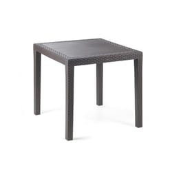 Ipae-Progarden King table de jardin Marron Forme rectangulaire