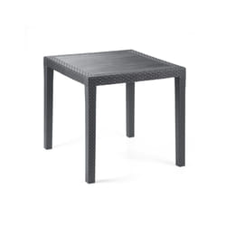 Ipae-Progarden King table de jardin Anthracite Forme rectangulaire
