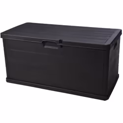 Boîte de jardin 340 litres en plastique - une manière durable et esthétique de ranger les accessoires de jardin Capacité : La ...