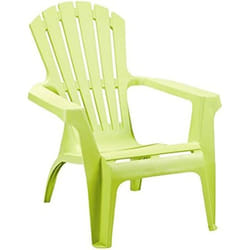 Chaise de jardin - IPAE PROGARDEN - DOLOMITI - Plastique empilable - Vert - 75 x 86 x 86 cm