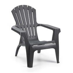 Ipae-Progarden Dolomiti chaise d'extérieur Linge Siège rigide Dossier rigide Polypropylène (PP) Anthracite