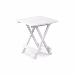 Ipae-Progarden Adige, Blanc, Polypropylène (PP), Forme carrée, 4 pieds, 440 mm, 440 mm