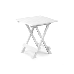 Ipae-Progarden Adige table de jardin Blanc Forme carrée