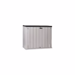 Coffre a' outils Toomax plus art.101 en re'sine avec deux portes et dessus ouvrant cm145x82x124h pour usage exte'rieur