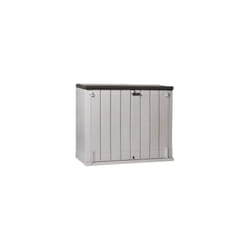 Coffre a' outils Toomax plus art.101 en re'sine avec deux portes et dessus ouvrant cm145x82x124h pour usage exte'rieur