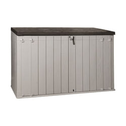Coffre de jardin en résine 2770 l taupe 216x109x140cm - osborn