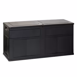 Coffre de Jardin - Toomax - ART160BK - 320 L - Noir - Résine Anti UV Haute résistance gel et intempéries