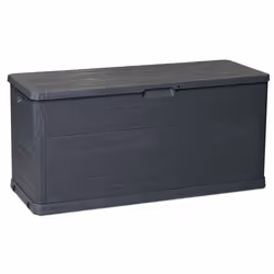Coffre de rangement 280 Litres -116,5 x 55,6 cm - Gris