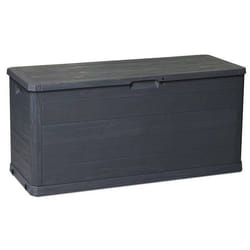 Coffre de rangement 280 Litres -116,5 x 55,6 cm - Gris