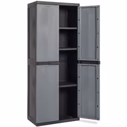 Description générale Gardez l'extérieur de votre maison en parfait état avec cette armoire à plancher en plastique ABS de hau ...