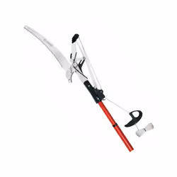 Lame en acier au carbone coupe simple Structure en acier peint Manche en acier télescopique cm150/300 Attache de serrage Q-ne ...