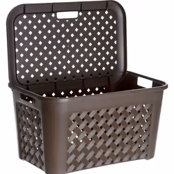 Tontarelli Arianna panier à linge 45 L Rectangulaire Polypropylène (PP) Wenge