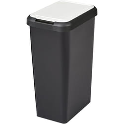 Poubelle Touch&Lift Unitaire 45 litres blanc - Tontarelli