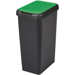 Poubelle Touch&Lift Unitaire 45 litres vert - Tontarelli