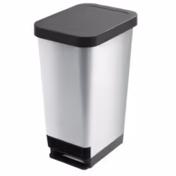 CEP 2043150561, 45 L, Rectangulaire, Polypropylène (PP), Noir, Gris, Pédale, Royaume-Uni