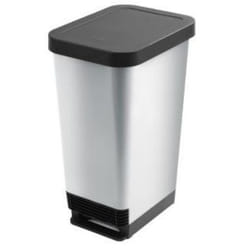 CEP 2043150561 poubelle 45 L Rectangulaire Polypropylène (PP) Noir, Gris