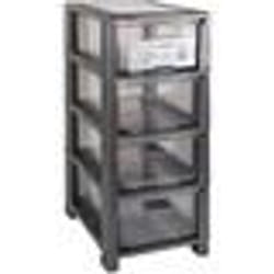 Commode standard - TONTARELLI - Multicolore - 3 tiroirs - Bois - Panneaux de particules