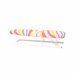 Lelit PA062, Table à repasser pour manches, Fer à repasser à sec ou à vapeur, Multicolore, Motif