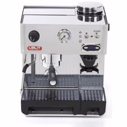 Lelit PL042TEMD, Machine à expresso, 2,7 L, Café en grains, Café moulu, Broyeur intégré, 1200 W, Acier inoxydable