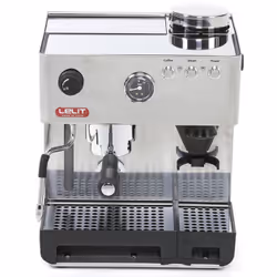 Lelit PL042EMI, Machine à expresso, 2,7 L, Café en grains, Café moulu, Broyeur intégré, 1200 W, Acier inoxydable