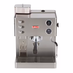 Lelit Kate PL82T, Machine à café 2-en-1, 2,5 L, Café en grains, Café moulu, Broyeur intégré, 1200 W, Acier inoxydable