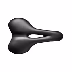 Selle de vélo étroite San Marco Trekking Open biofoam - noir