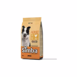 Monge Simba nourriture pour chien 20 kg croquettes au poulet pour chiens adultes vitamines A-D3-E sans colorants artificiels  ...