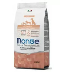 Saumon pour chiots Monge Speciality Line avec riz 2,5 kg