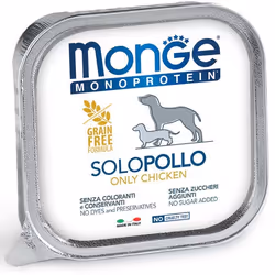 Monge Only Chicken, Adulte, Toutes races, Poulet, 100 g