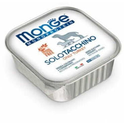 Monoprotéine pour chien Monge Solo Dinde 150 g