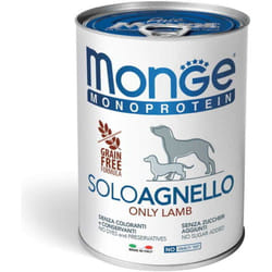 Monge - Agneau monoprotéiné Dog Solo 400 g