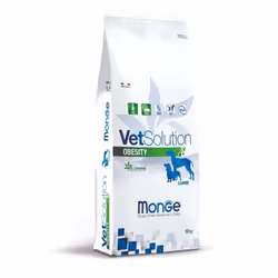Caractéristiques : PROTÉINES : Le haut ratio de protéine par calorie dans les produits MONGE VETSOLUTION CANINE OBESITY limit ...