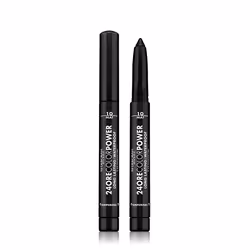 Deborah Milano 24Ore Color Power, Crème, Lissage, Noir, Mat Black, 1 couleurs, Mat