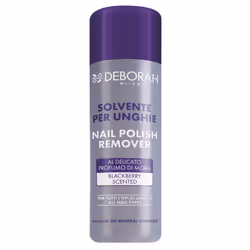 Deborah Milano 000292, Dissolvant liquide de vernis à ongles, 120 ml, ACETONE, AQUA, PROPYLENE GLYCOL, BENZOPHENONE-3, SPIRUL ...