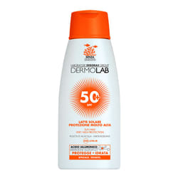 Dermolab Latte Solare Lait de protection solaire Corps 50 Adultes
