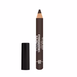 Deborah Milano Eyeshadow&Kajal Pencil, Crème, Lissage, Marron, Brown Finish Mat, 1 couleurs, Mat