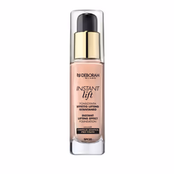 Deborah Milano Instant Lift Foundation, Flacon pompe, Liquide, Tous types de peau, Lissage, Neutre, Fair