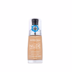 Deborah Milano 24ore Nude Perfect Foundation, Flacon pompe, Liquide, Tous types de peau, Hydratant, Neutre, Sand