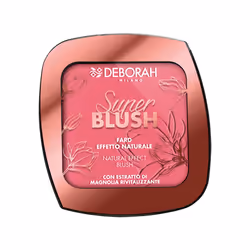 Deborah Milano Super Blush, Rose, Brick Pink, 1 couleurs, Poudre, Palette, Naturel