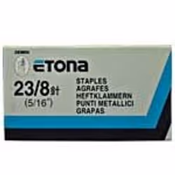 Etona 23/8, 1000 agrafes, 2 pages