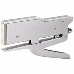 Zenith Plier Stapler 548/E, 15 feuilles, Argent, 6/4, 6/6, 4,7 cm, Arrière, 100 agrafes