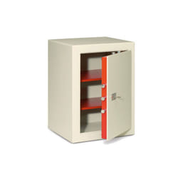 Technomax SEKUR LARGE KEY Coffre-fort indépendant 85 L Orange, Blanc