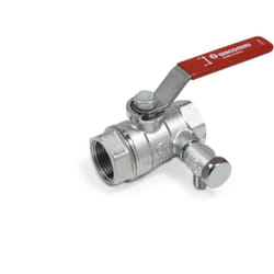 Giacomini - Vanne à sphère avec vidange Femelle - femelle R250DS 1 1/4'